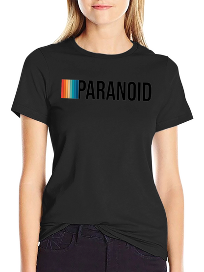 Paranoid Graphic T-Shirt - Retro Style