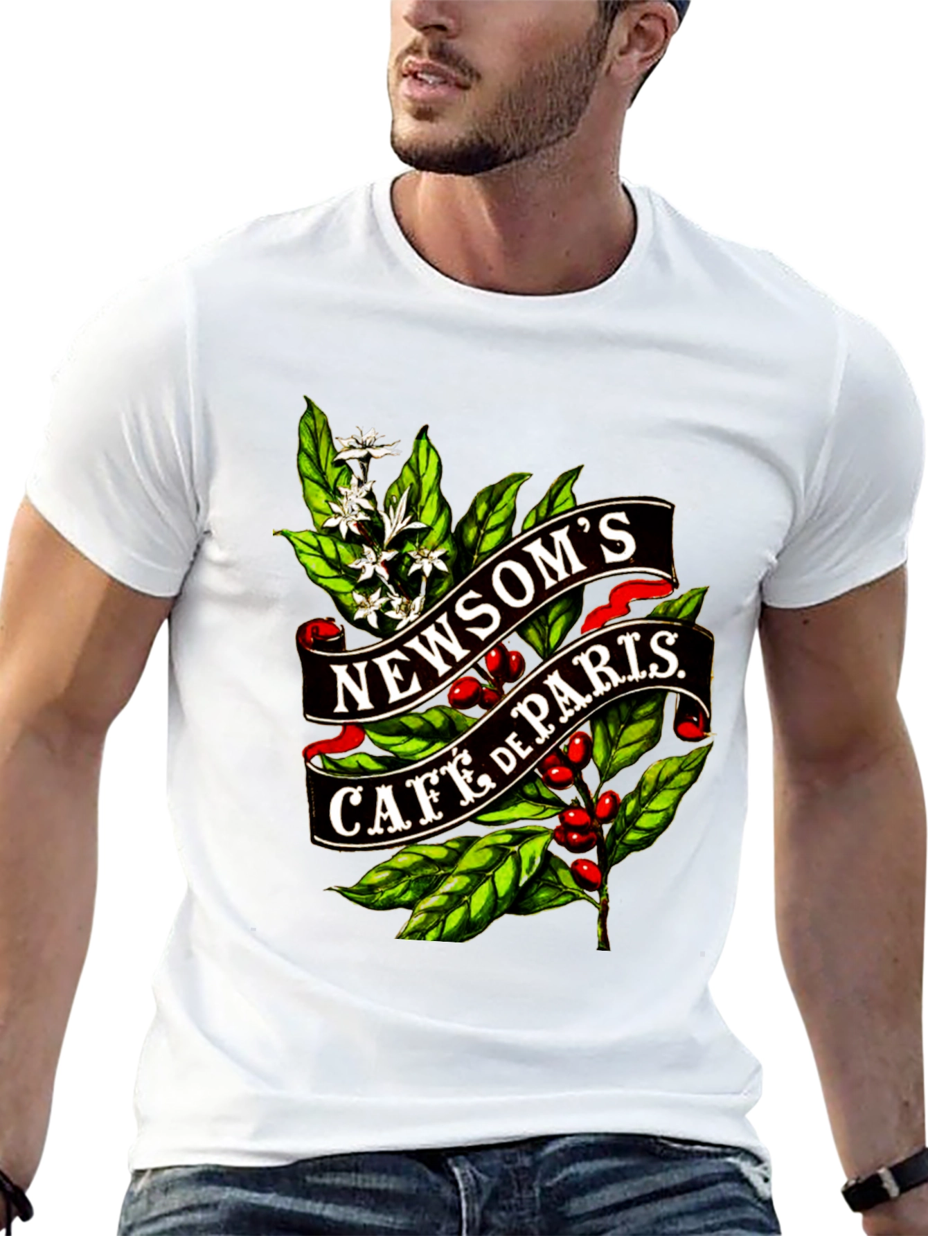 Newsoms Cafe De Paris Black T-Shirt