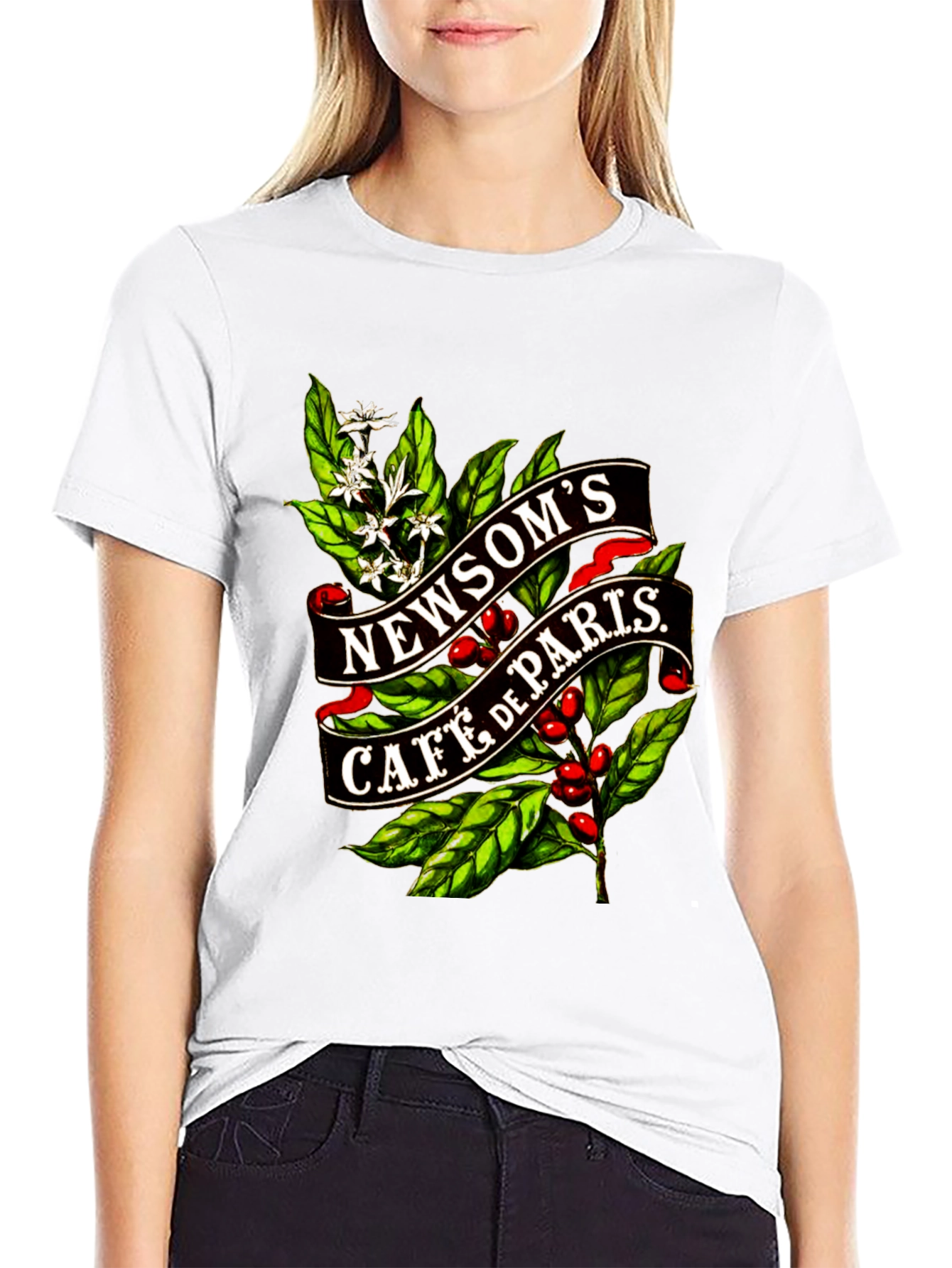 Newsoms Cafe De Paris Black T-Shirt