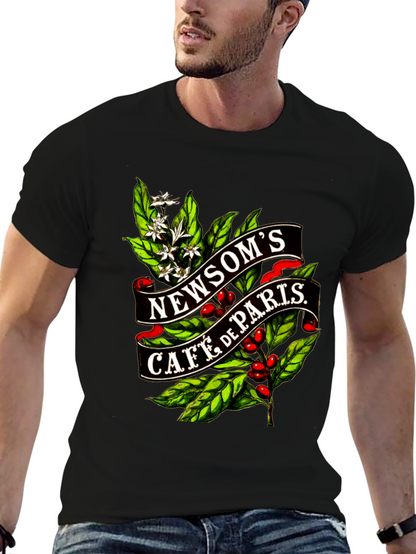 Newsoms Cafe De Paris Black T-Shirt