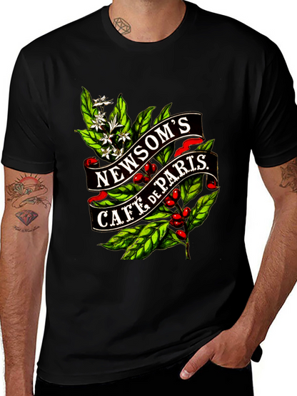 Newsoms Cafe De Paris Black T-Shirt