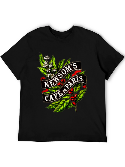 Newsoms Cafe De Paris Black T-Shirt