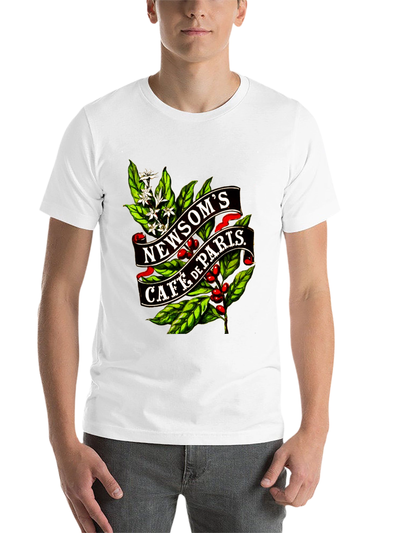 Newsoms Cafe De Paris Black T-Shirt