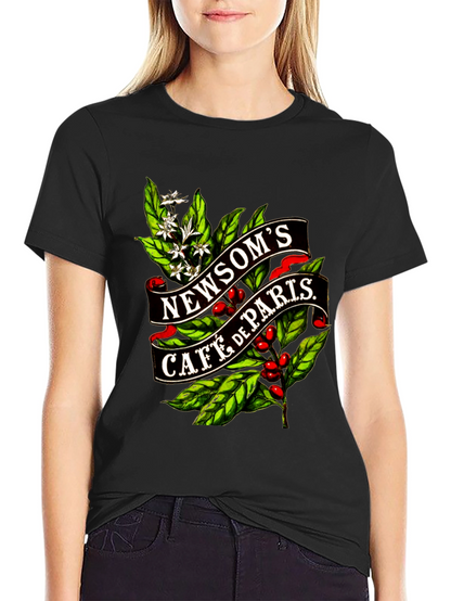 Newsoms Cafe De Paris Black T-Shirt