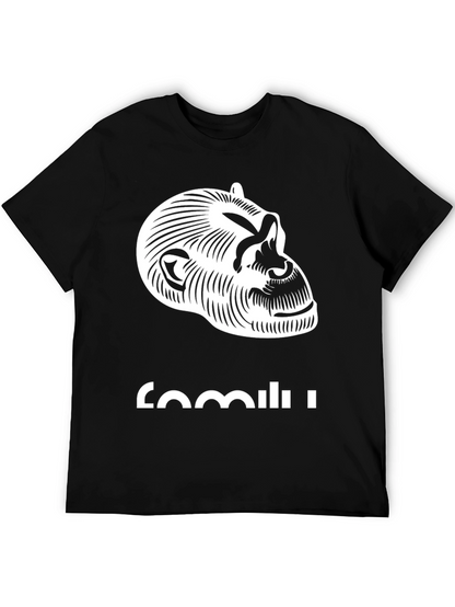 Graphic Monkey Tee - Cool Stylish Black T-Shirt