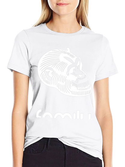 Graphic Monkey Tee - Cool Stylish Black T-Shirt