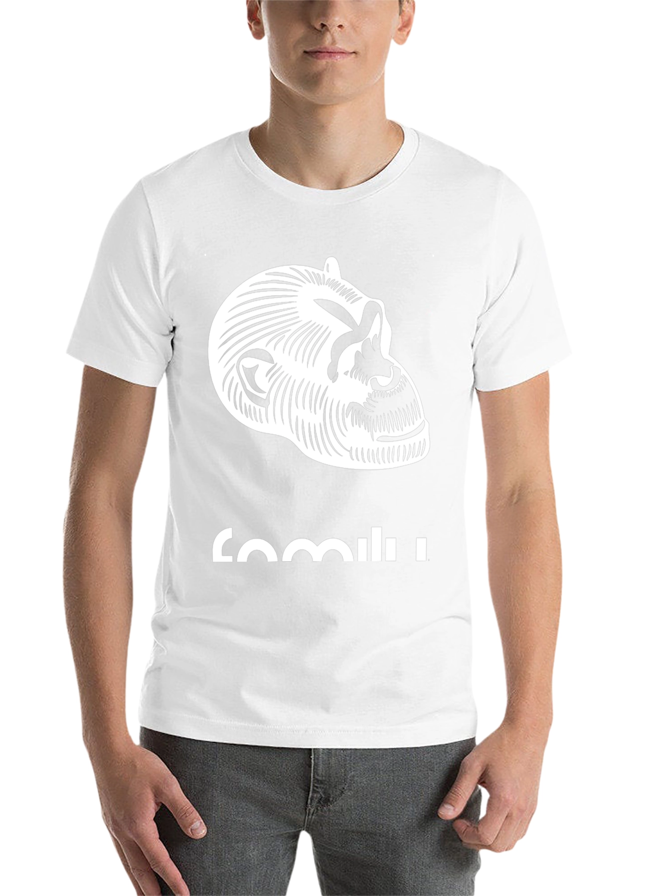 Graphic Monkey Tee - Cool Stylish Black T-Shirt