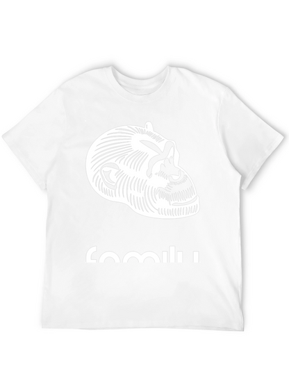 Graphic Monkey Tee - Cool Stylish Black T-Shirt