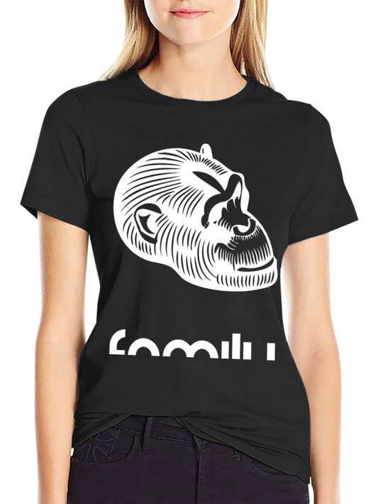 Graphic Monkey Tee - Cool Stylish Black T-Shirt