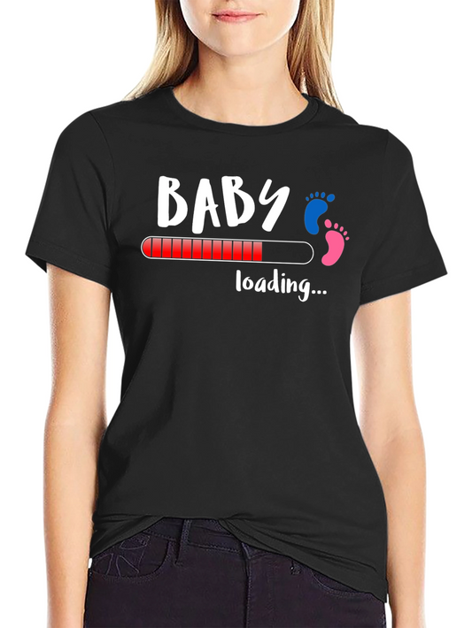 Baby Loading T-Shirt - Pregnancy Announcement Tee