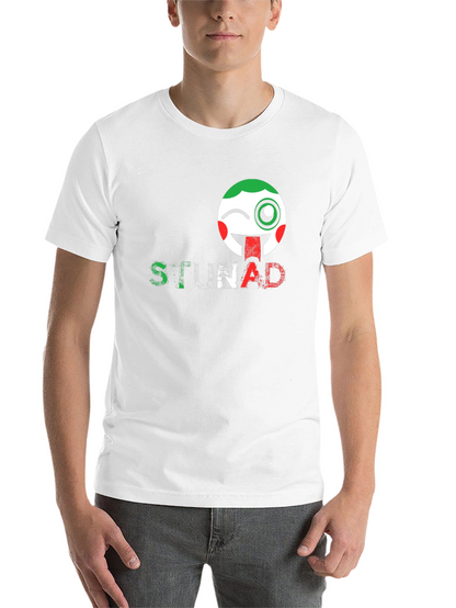 STUNAD Graphic Tee - Italian Flag Emoji Design