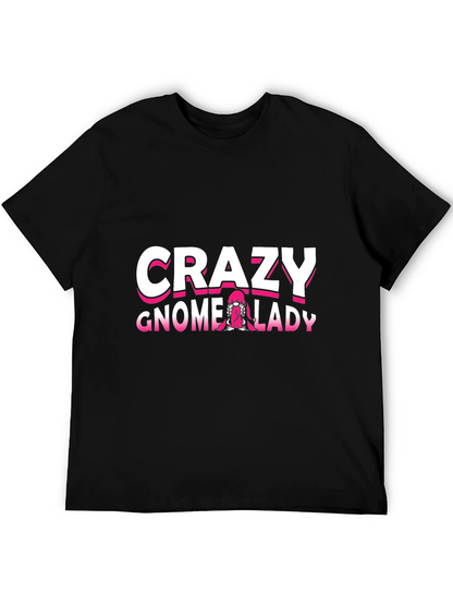Crazy Gnome Lady T-Shirt