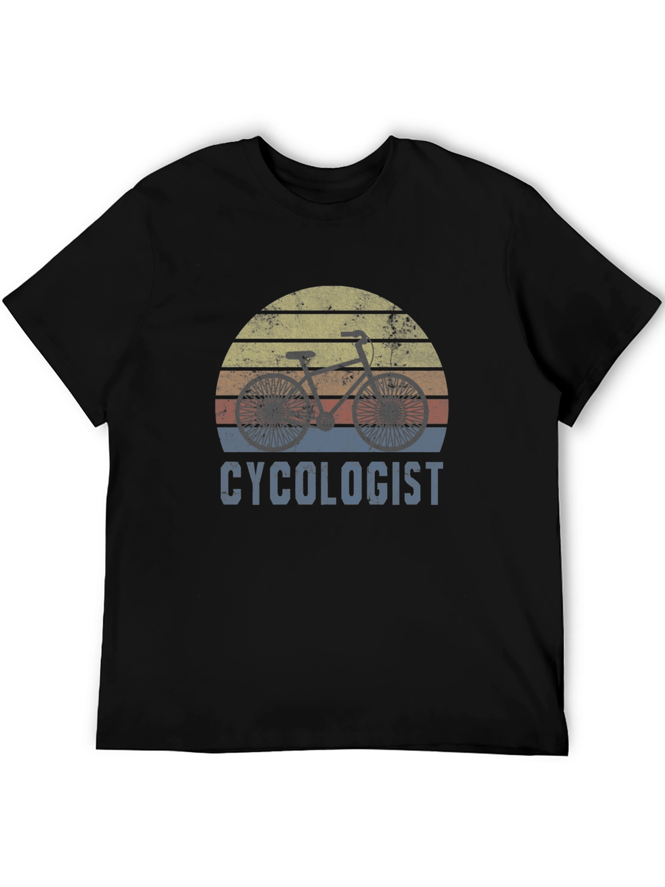 Cyclologist Retro Sunset T-Shirt