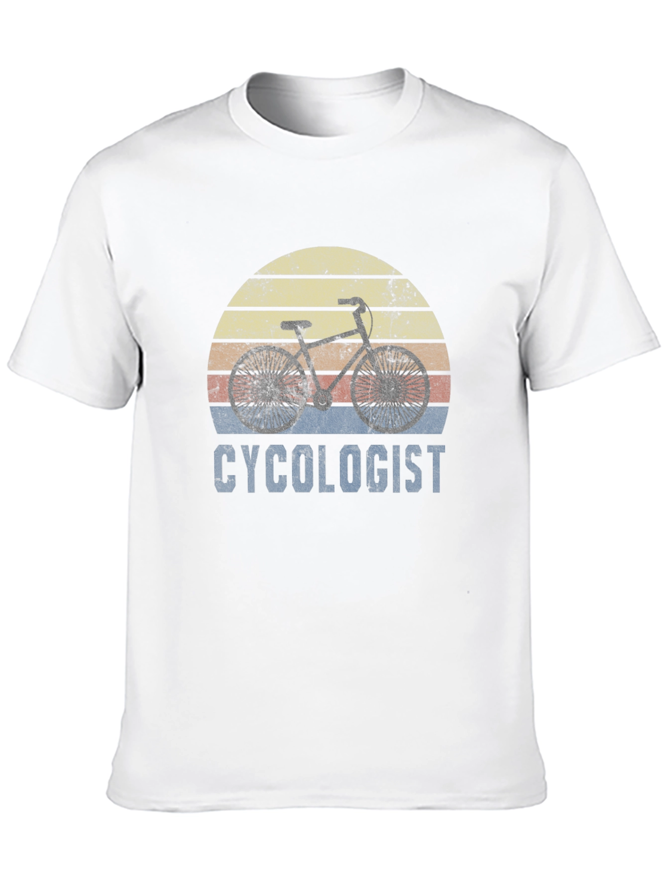 Cyclologist Retro Sunset T-Shirt