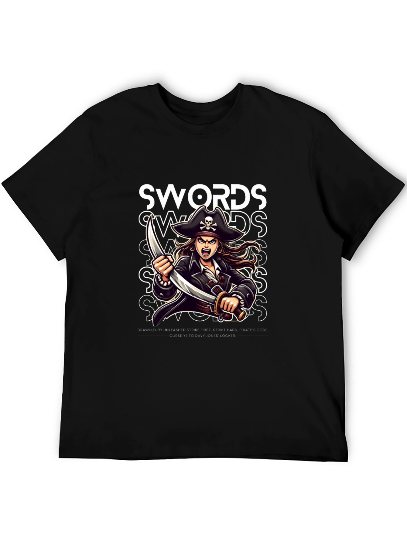 Pirate Swords Graphic Tee