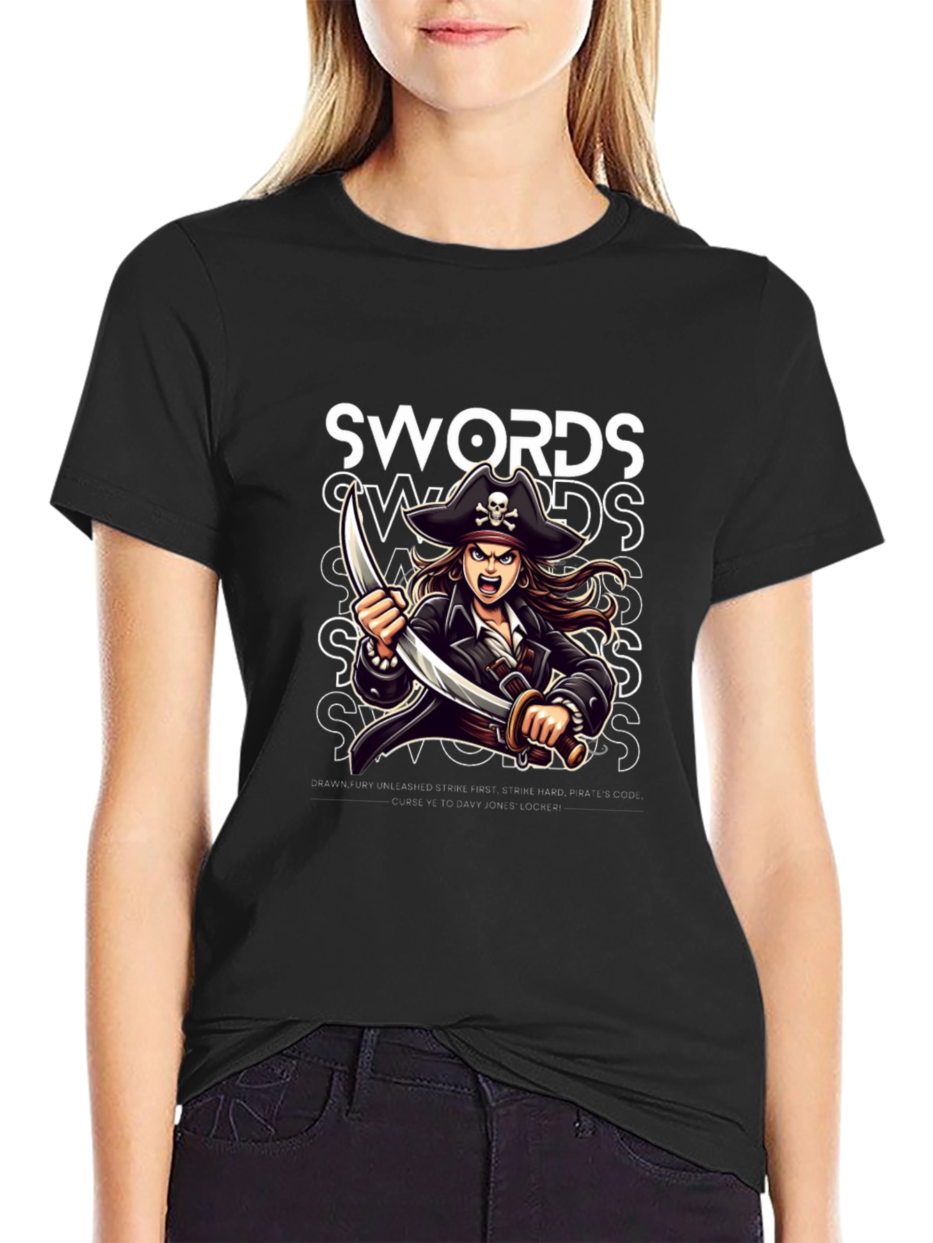 Pirate Swords Graphic Tee