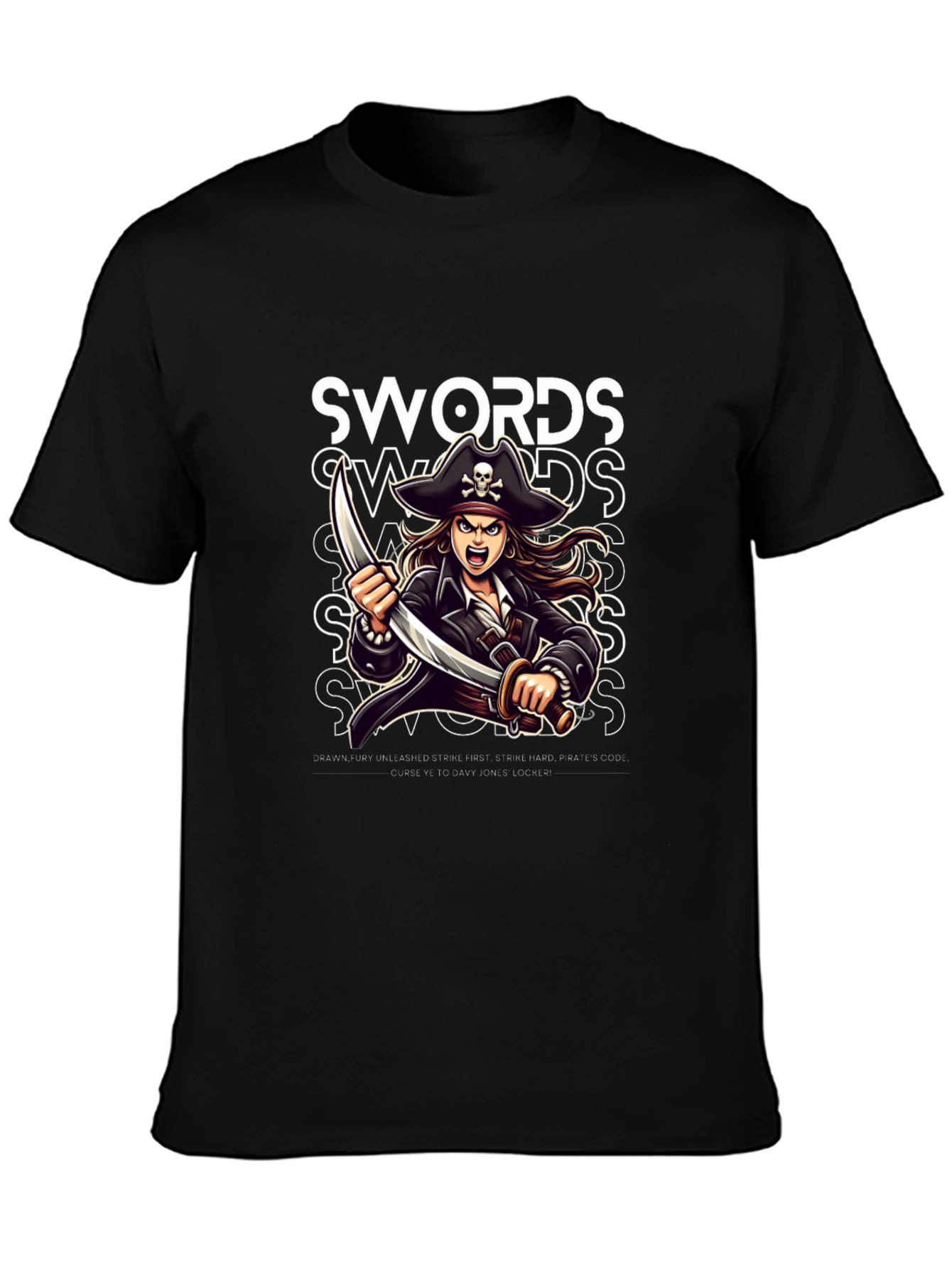 Pirate Swords Graphic Tee