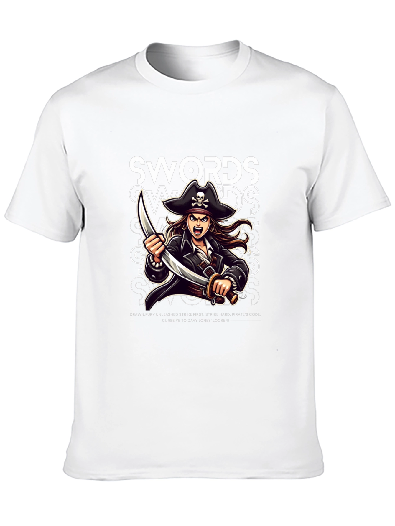 Pirate Swords Graphic Tee