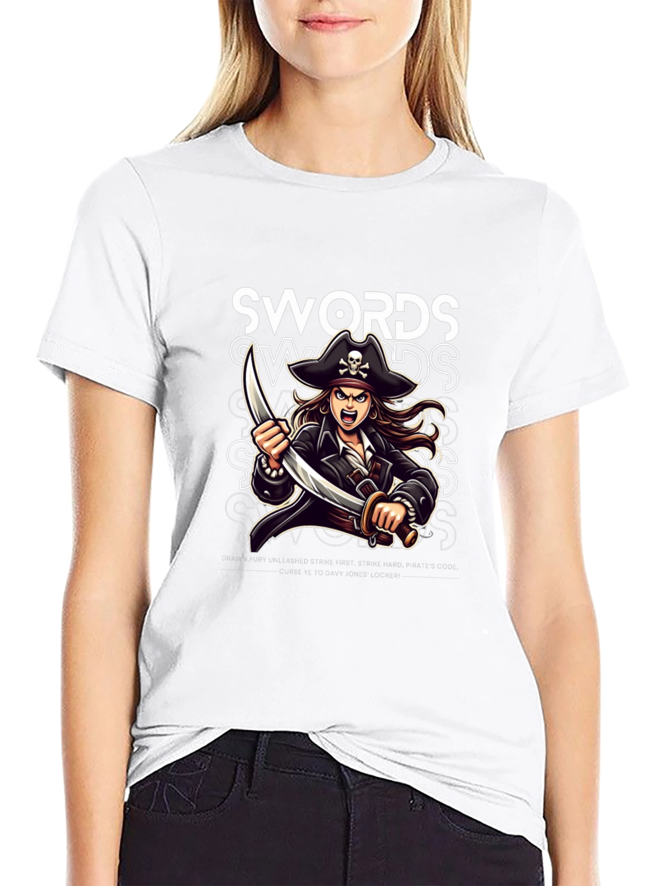 Pirate Swords Graphic Tee