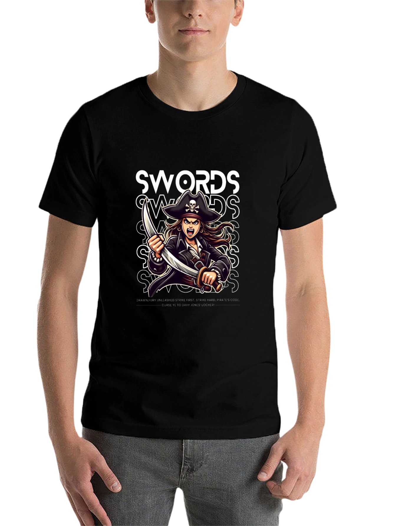 Pirate Swords Graphic Tee