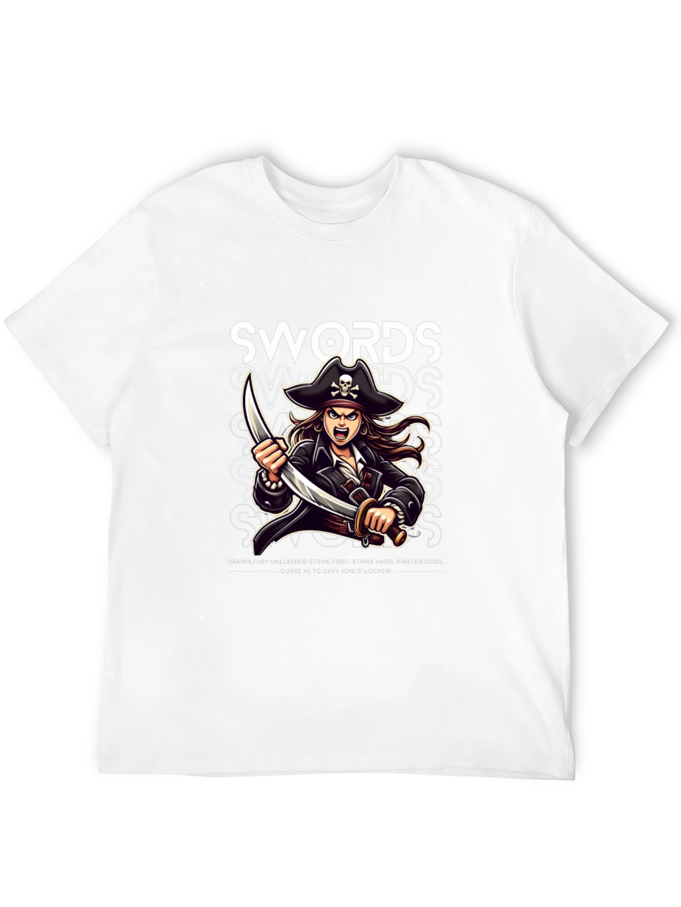 Pirate Swords Graphic Tee