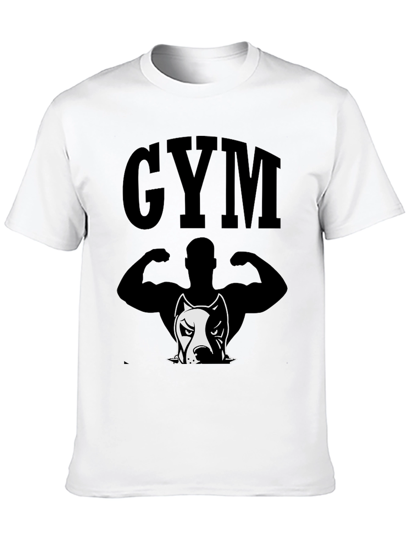 GYM Pitbull Graphic Tee - Bodybuilding Shirt