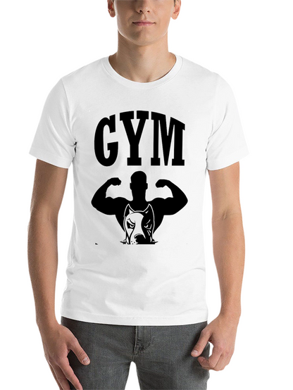 GYM Pitbull Graphic Tee - Bodybuilding Shirt