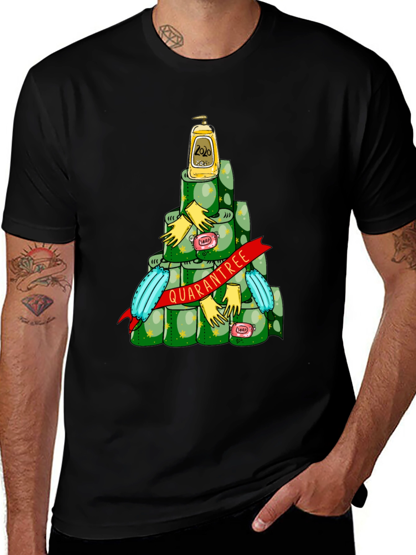 Quarantree T-Shirt - Funny Novelty Tee