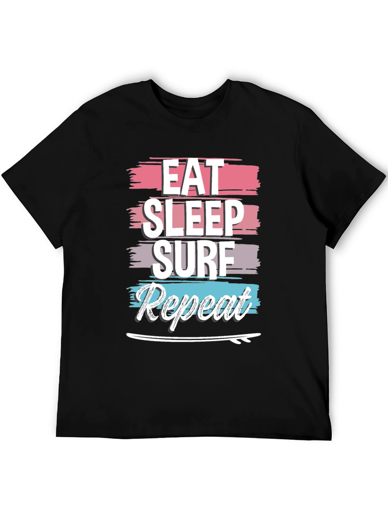 Eat Sleep Surf Repeat Graphic Tee