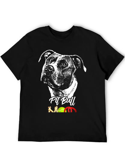 Pit Bull Mom T-Shirt - Dog Lover Tee
