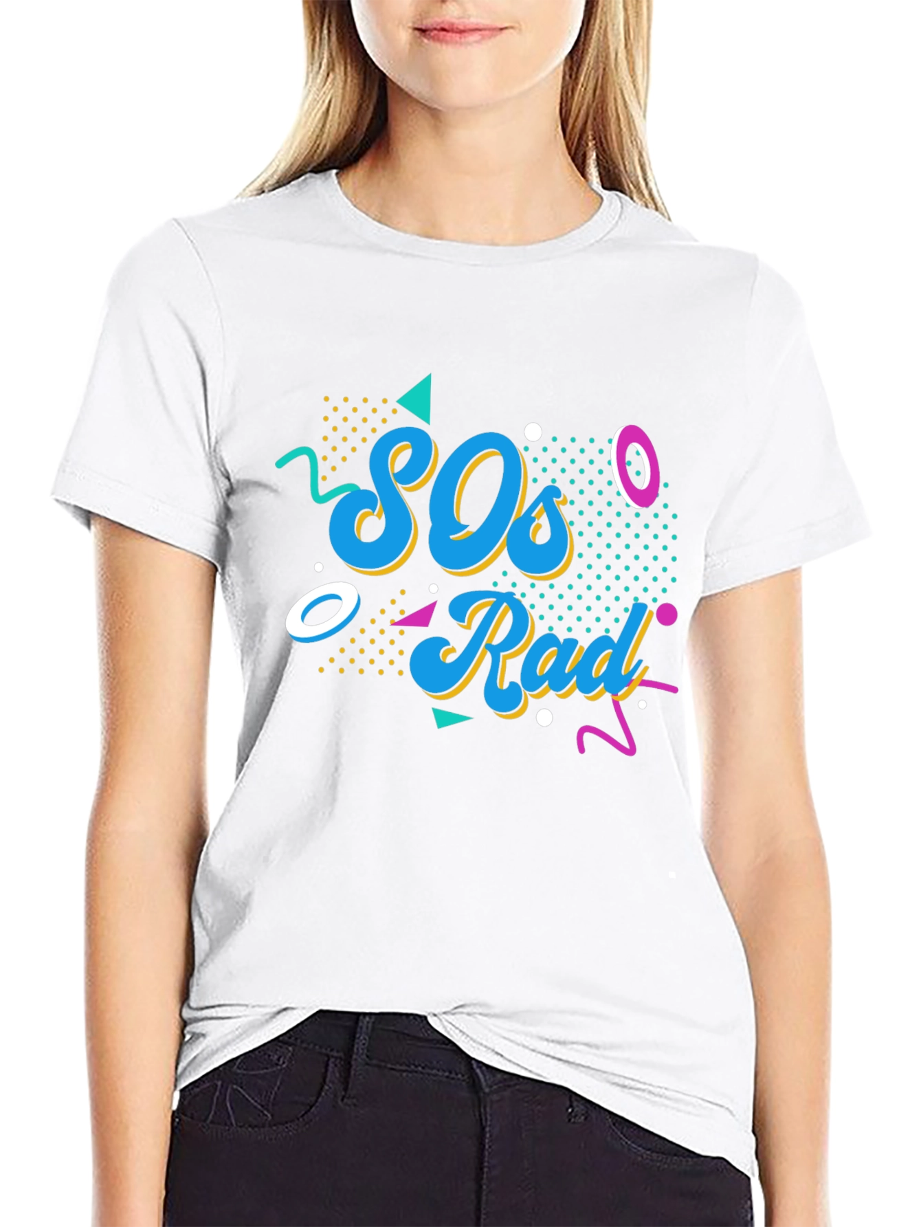 Retro 80s Rad Graphic Tee
