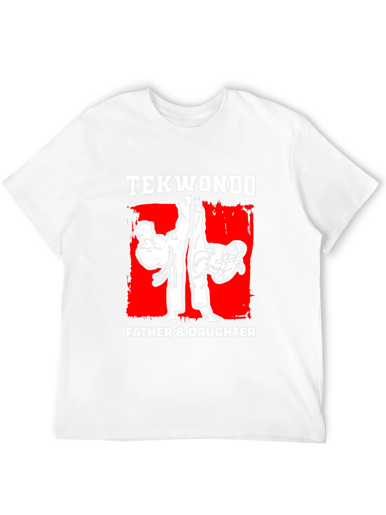 Taekwondo Father & Daughter Black T-Shirt Martial Arts
