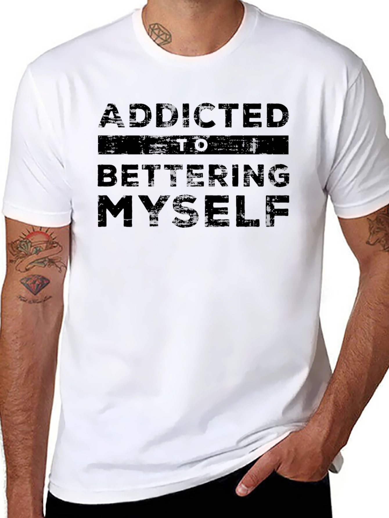 Addicted to Bettering Myself Graphic Tee