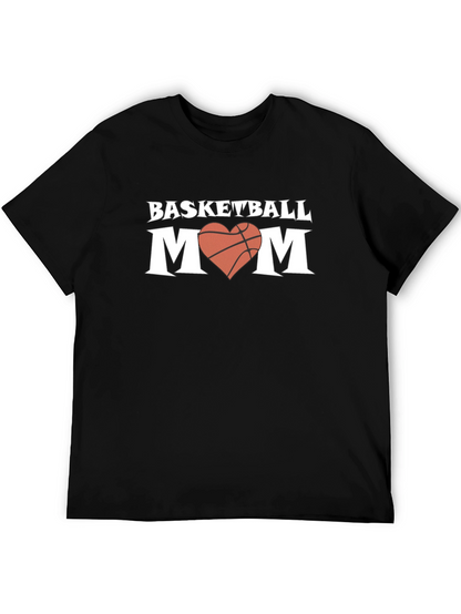 Basketball Mom Graphic T-Shirt