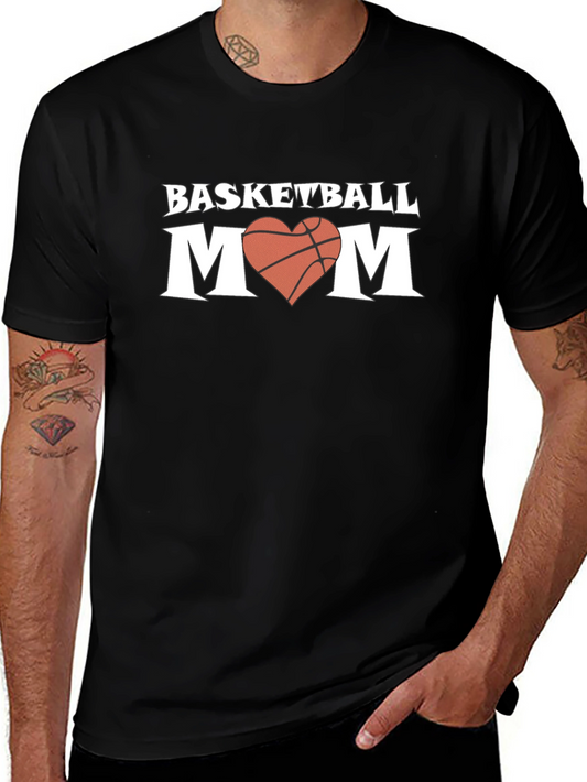 Basketball Mom Graphic T-Shirt