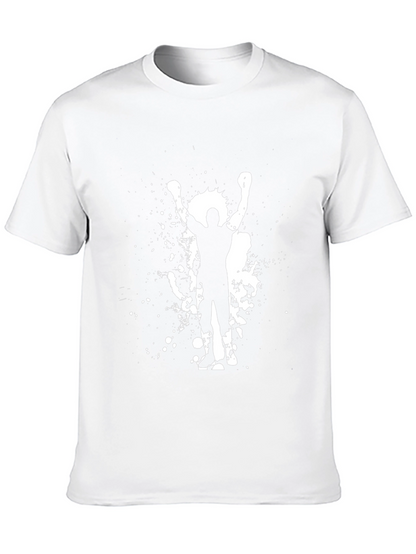 Rocky Balboa Graphic Tee - Black Cotton T-Shirt
