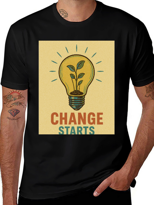Eco-Friendly Change Starts T-Shirt