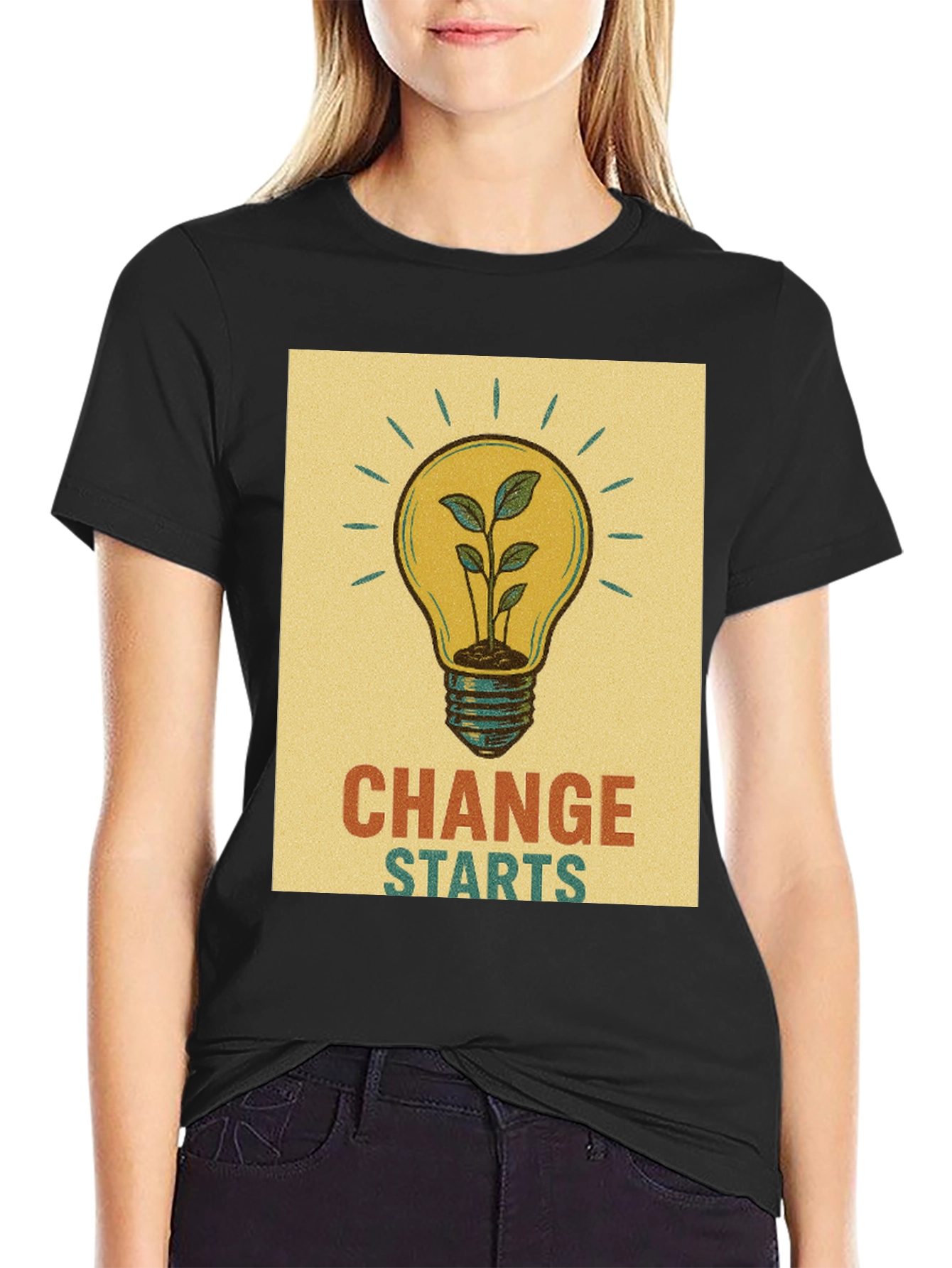 Eco-Friendly Change Starts T-Shirt