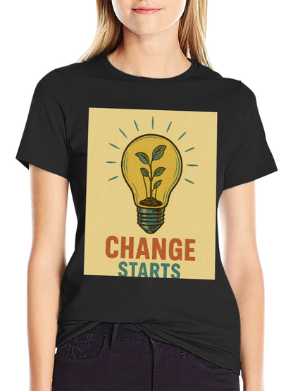Eco-Friendly Change Starts T-Shirt