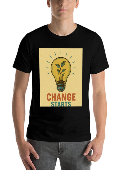 Eco-Friendly Change Starts T-Shirt