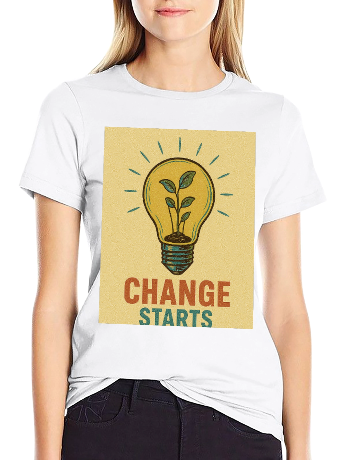 Eco-Friendly Change Starts T-Shirt