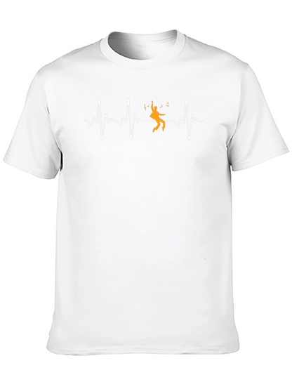 Music Lovers Heartbeat T-Shirt