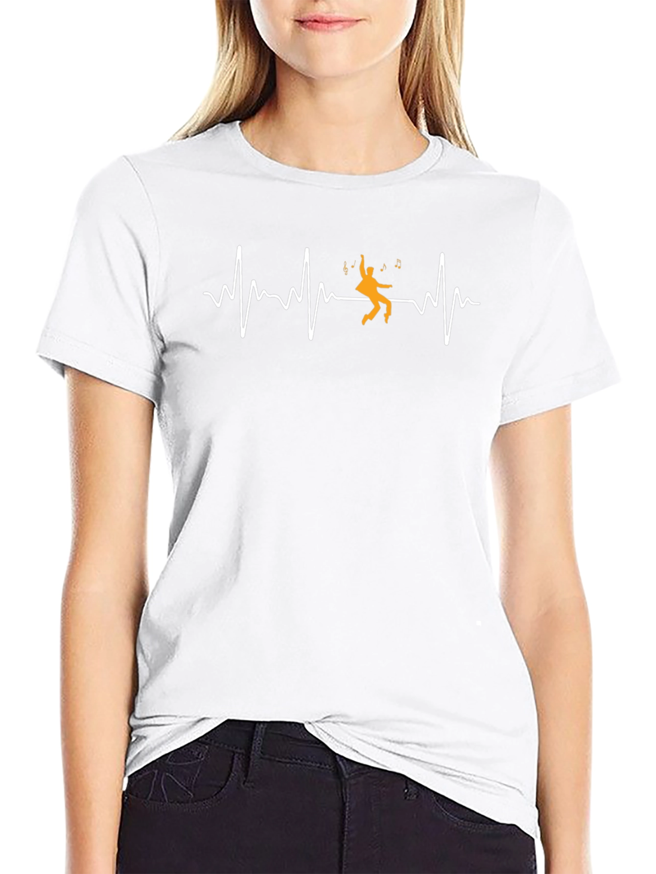 Music Lovers Heartbeat T-Shirt