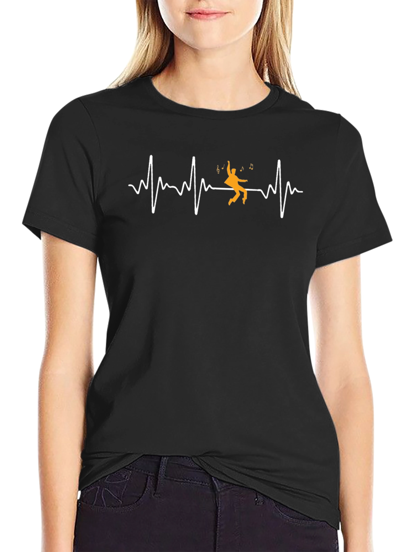 Music Lovers Heartbeat T-Shirt