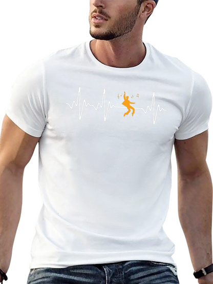 Music Lovers Heartbeat T-Shirt