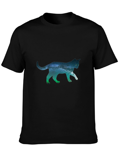 Galaxy Cat T-Shirt - Unique Space Design