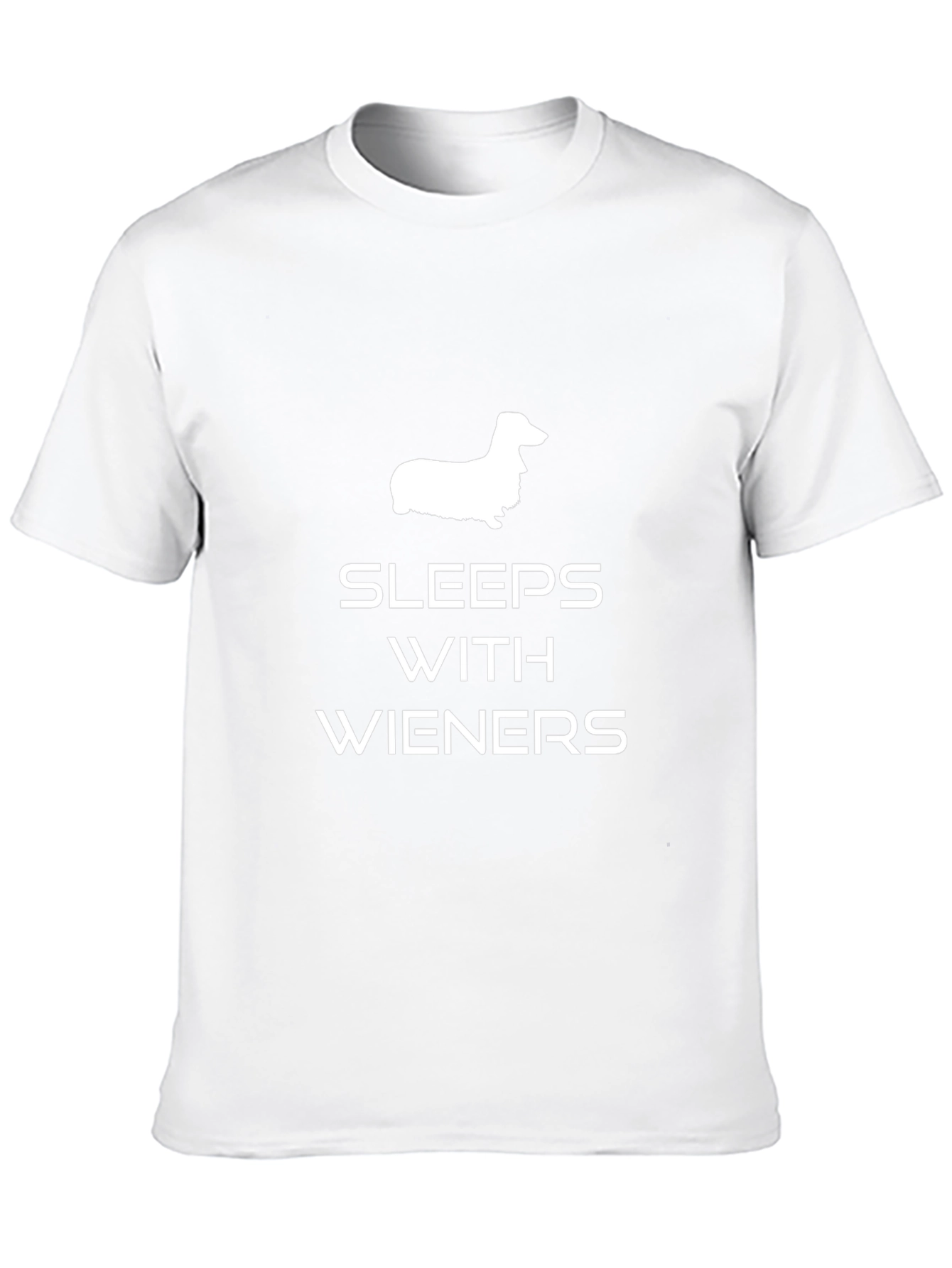 Sleeps with Wieners Dachshund T-Shirt