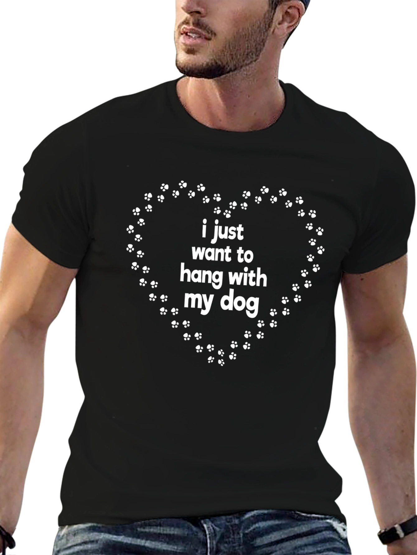 Dog Lover T-Shirt - Hang With My Dog