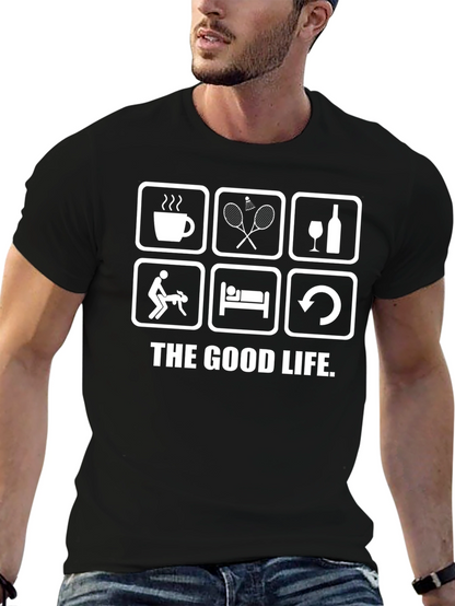 The Good Life T-Shirt - Relax Play and Repeat