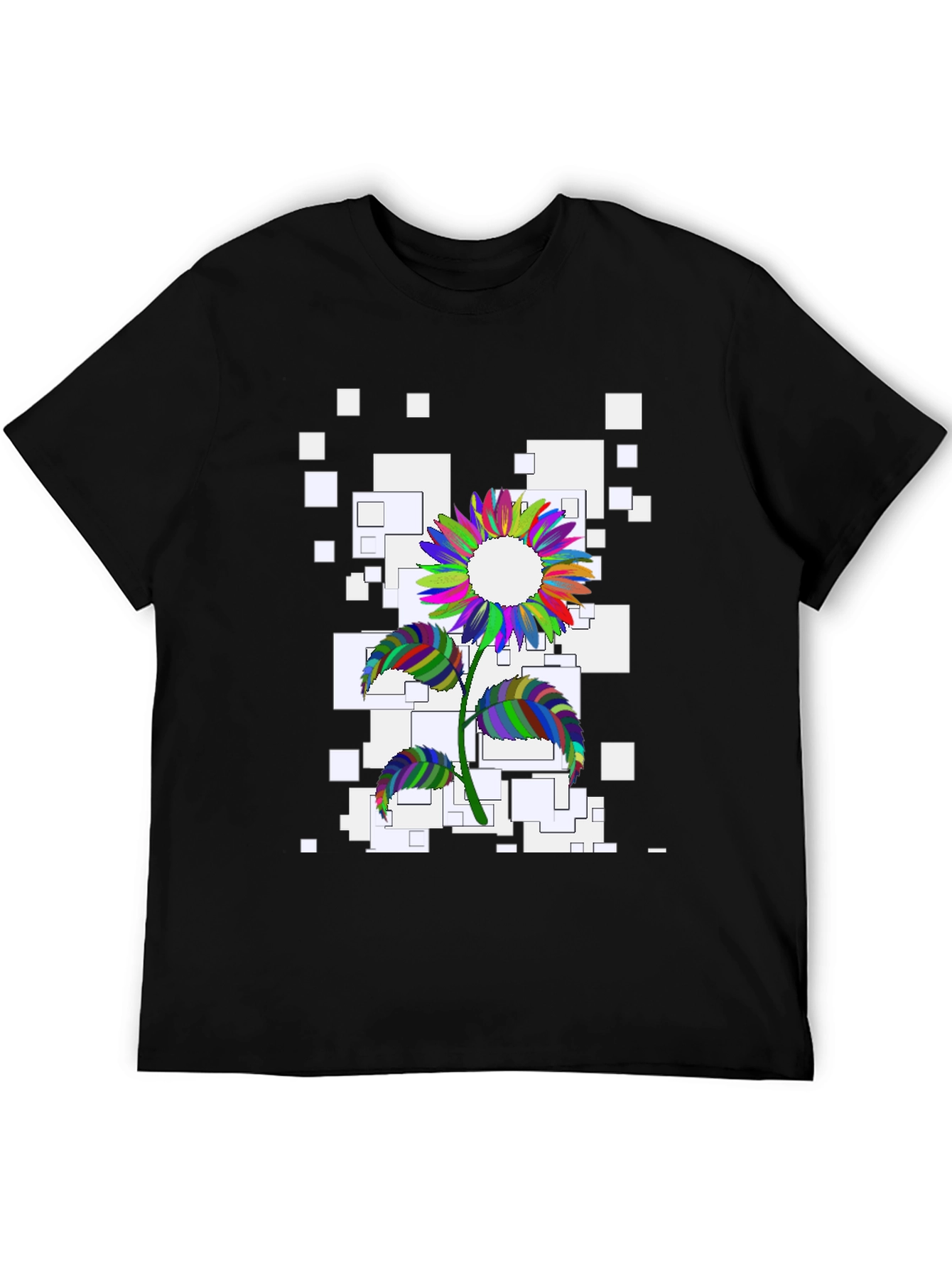 Colorful Sunflower Graphic Tee